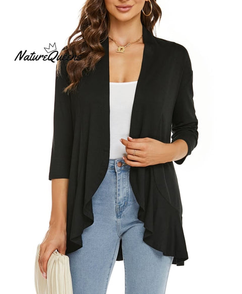 Women’s Casual Lightweight Open Front Cardigans