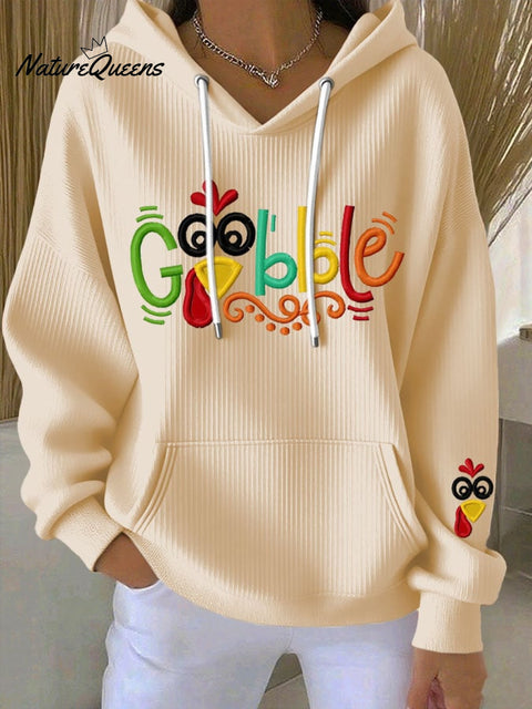 Women's Gobble Turkey Casual Sweatshirt
