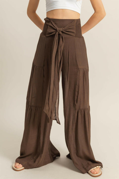 Boho Breeze Tiered Palazzo Pants