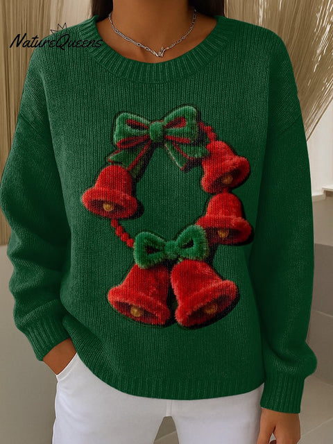 Women'S Casual Christmas Print Sweater
