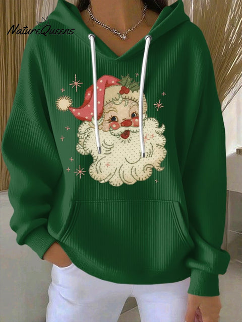 Women's Casual Santa Claus Christmas Hoodie