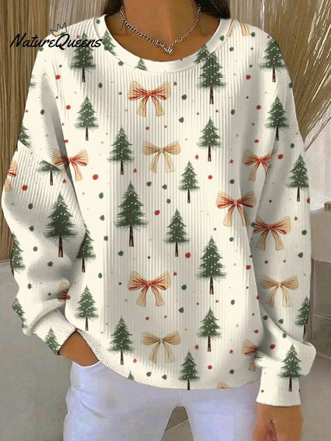 Women's Merry Christmas Print Casual Sweatshirt