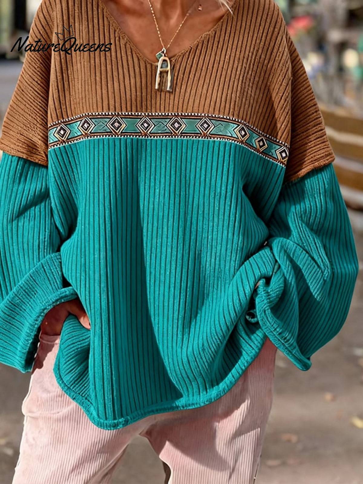 Women's Casual Printed Sweatshirt