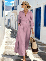 Women'S Casual Solid ColorDress