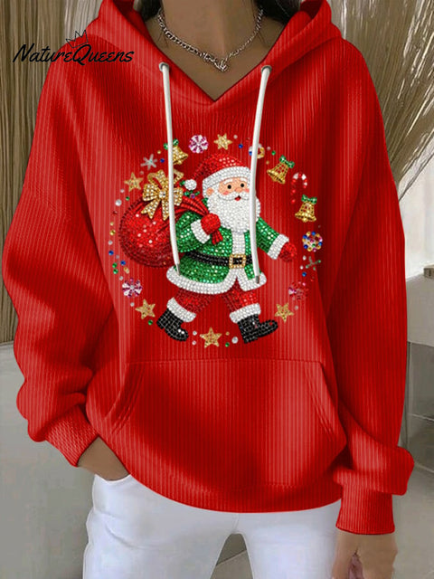 Women's Santa Claus Printed Sweatshirt