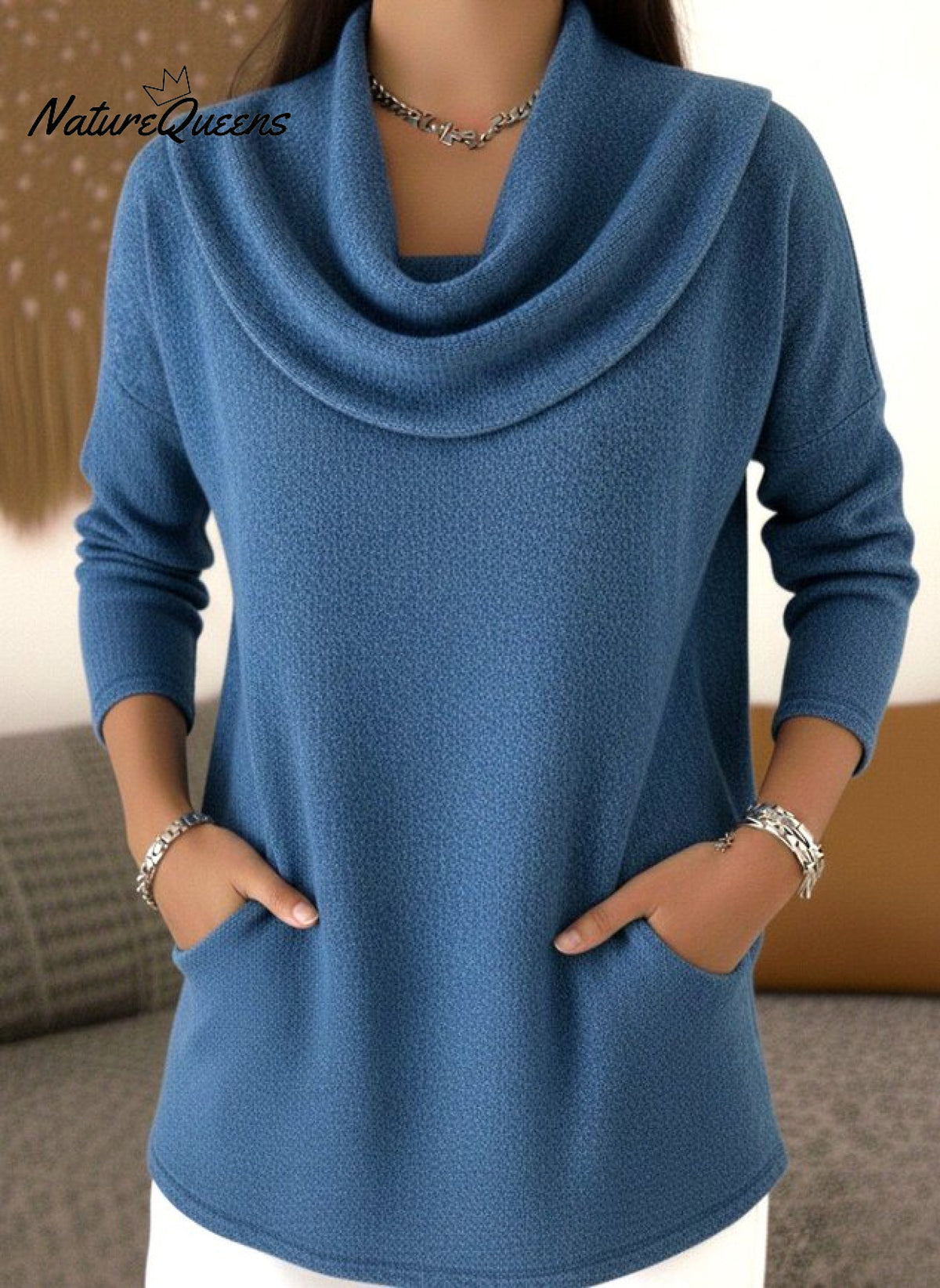 Regular Fit Casual Mock Neck T-Shirt