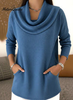 Regular Fit Casual Mock Neck T-Shirt