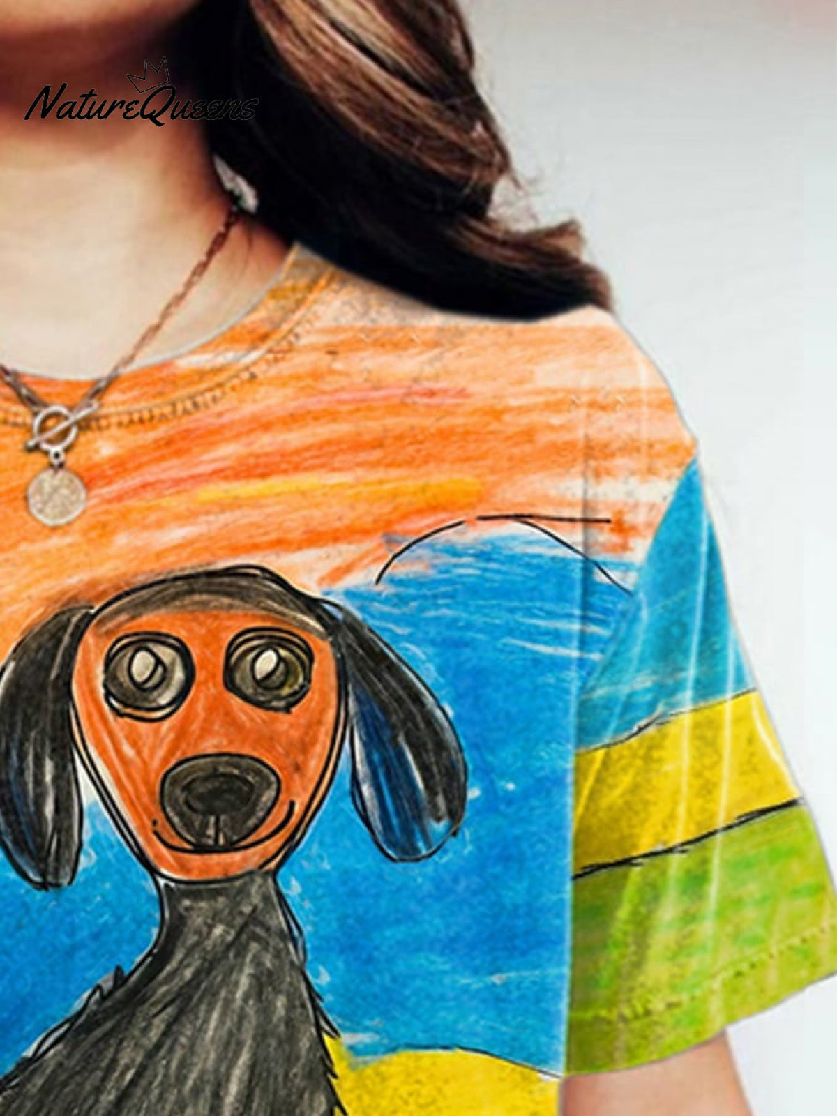 Women's Dod Print Casual T-shirt