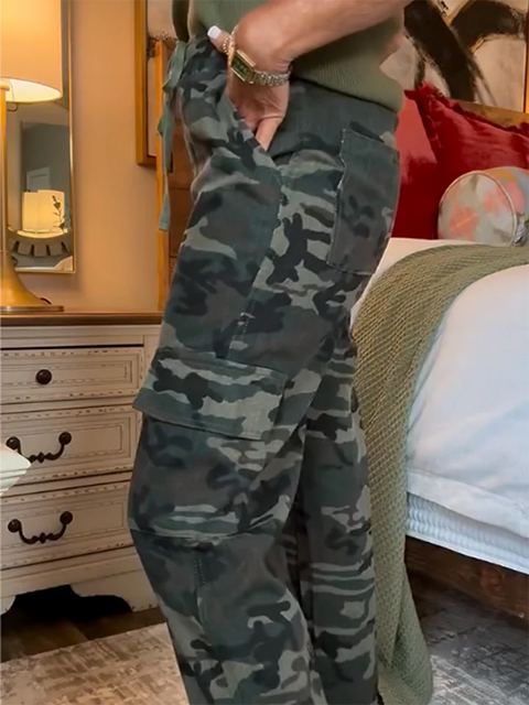 Women's Casual Camouflage Pants