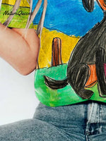 Women's Dod Print Casual T-shirt