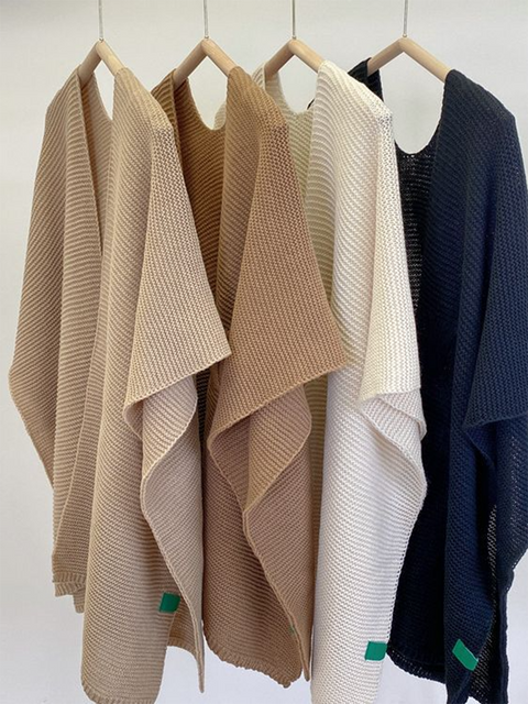 Women's Imitation Cashmere Knitted Cape