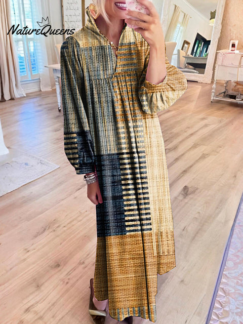 Casual Bohemian Style Dress
