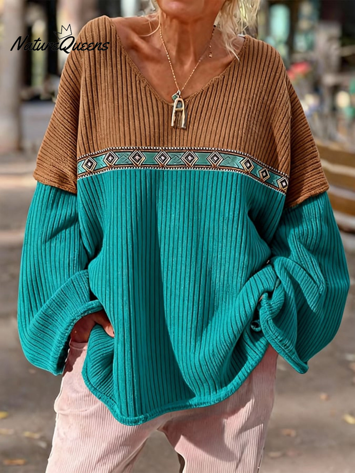 Women's Casual Printed Sweatshirt