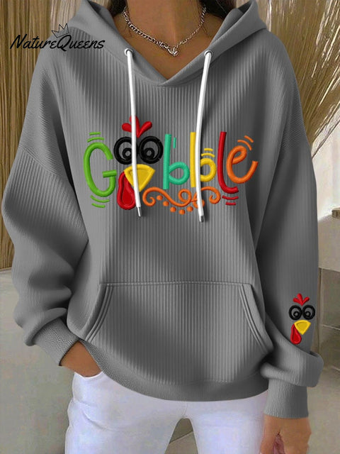 Women's Gobble Turkey Casual Sweatshirt