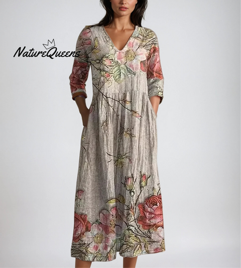 GRACEY? | Floral Maxi Dress