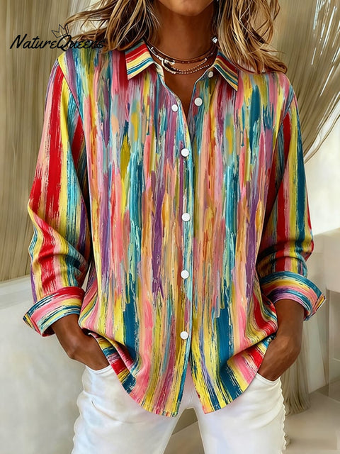 Women's Casual Autumn Retro Shirt