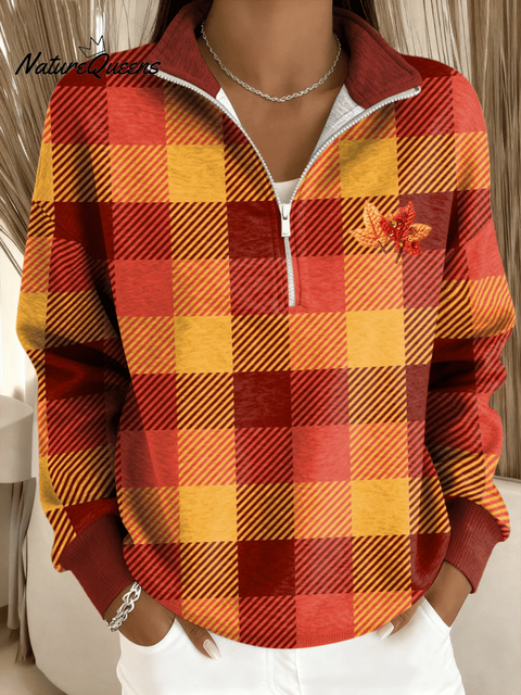 Women's Thanksgiving Print Sweatshirt