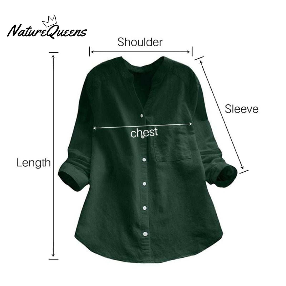 Linen Cotton Casual Loose Shirt-Buy 3 Free Shipping