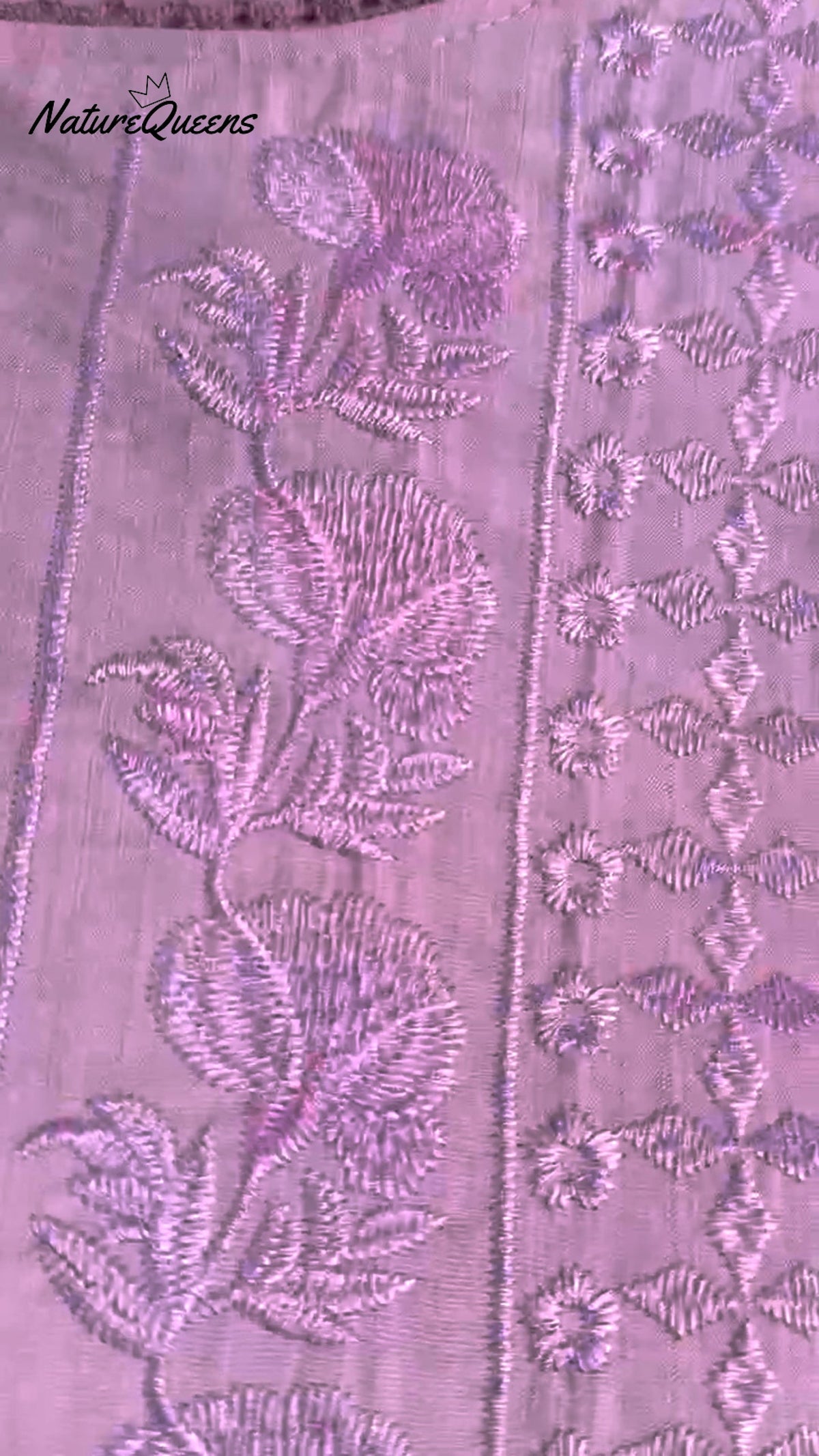 Women's Mid Sleeve Cotton And Linen Embroidery Blouse