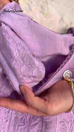 Women's Mid Sleeve Cotton And Linen Embroidery Blouse