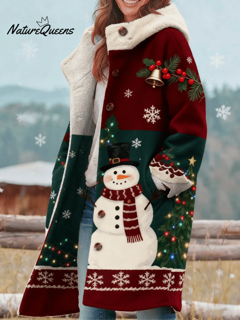 Women's Christmas Print Jacket