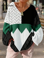 Women's Casual Printed Sweatshirt