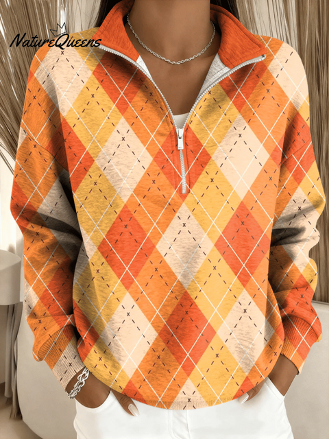 Women's Thanksgiving Print Sweatshirt