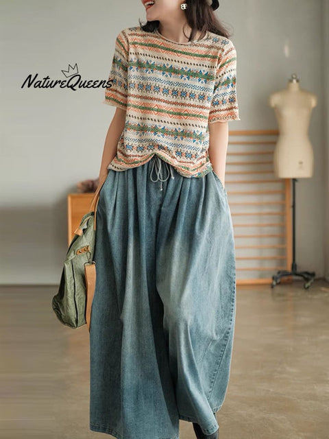 Original Empire Wide Leg Jean Pants