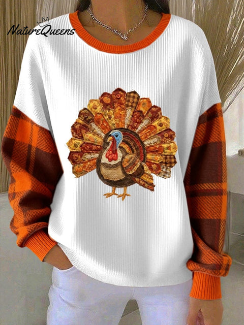Women's Gobble Turkey Casual Sweatshirt