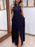 Women's Waist Tie Linen Dress