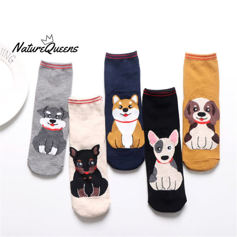 Women's Cute Dog Warm Socks