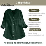 Linen Cotton Casual Loose Shirt-Buy 3 Free Shipping
