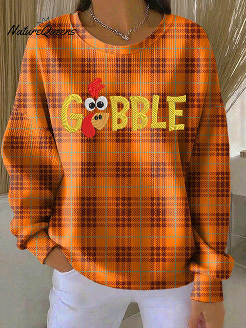 Women's Gobble Turkey Casual Sweatshirt