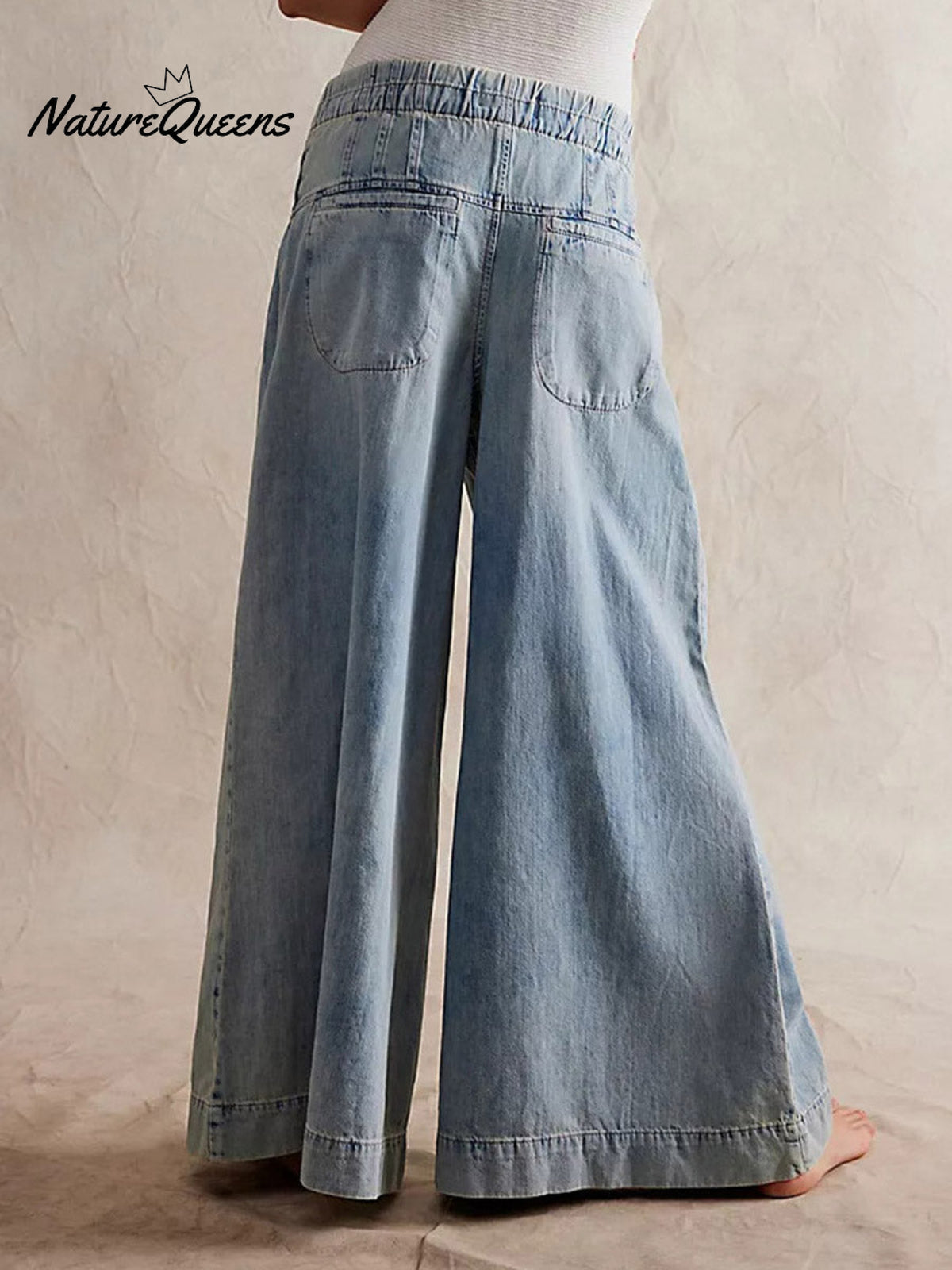 Loose Fit Wide-Leg Jeans