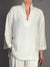 Classic and Elegant Max Mara Cotton and Linen Top