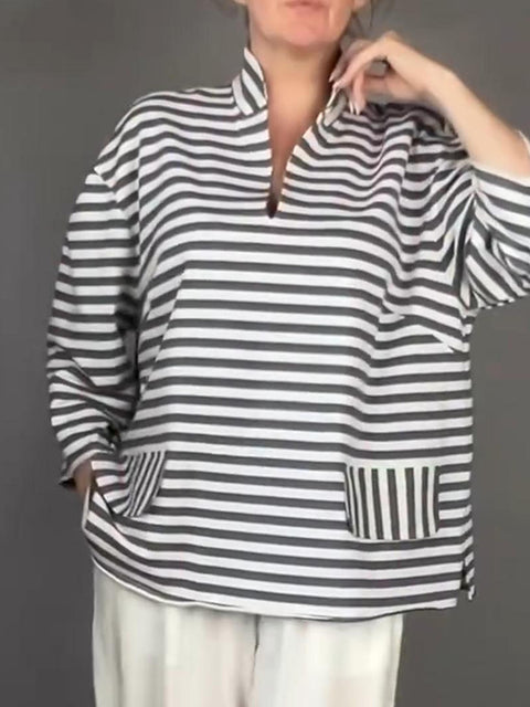 Classic and Elegant Max Mara Cotton and Linen Top