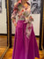 Elegant Floral Strappy Top and Skirt Two-piece Set