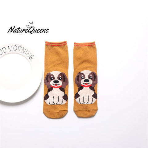 Women's Cute Dog Warm Socks