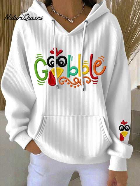 Women's Gobble Turkey Casual Sweatshirt