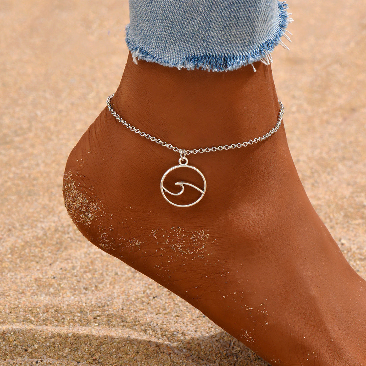 Beach Vacation Butterfly Dolphin Fashion Ankle Chain
