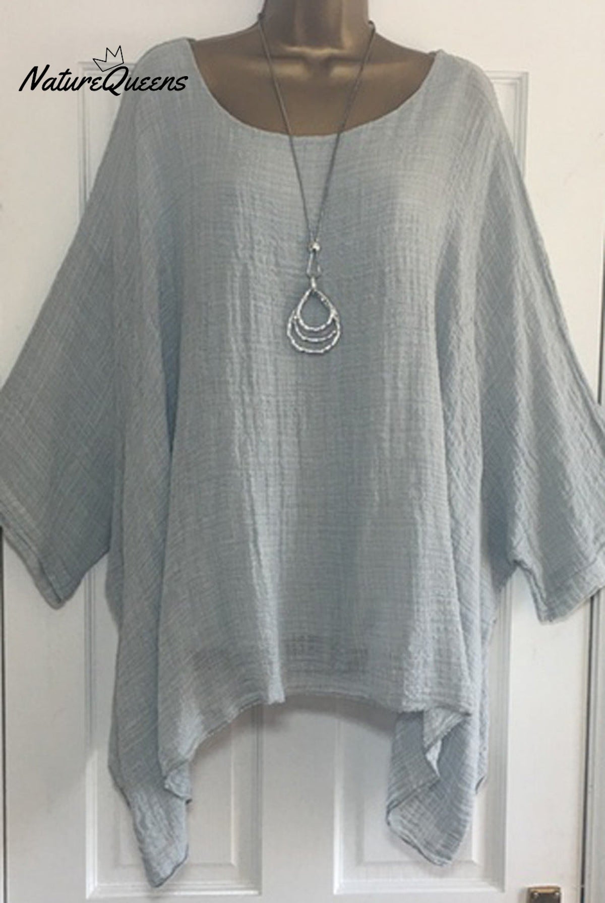 Women'sIrregular Solid Color Casual Shirt