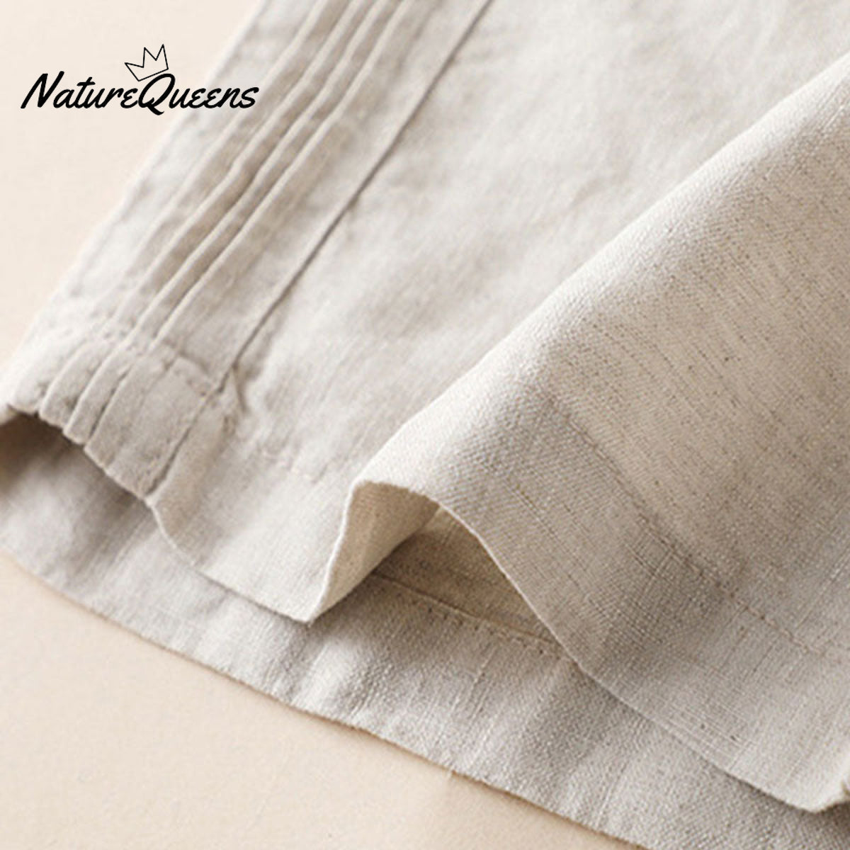 Summer Thin Cotton Linen Wide - Leg Pants