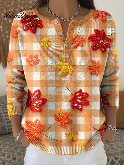 Women's Fall Thanksgiving Printed Tops