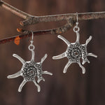 Ancient Silver Dolphin Earrings