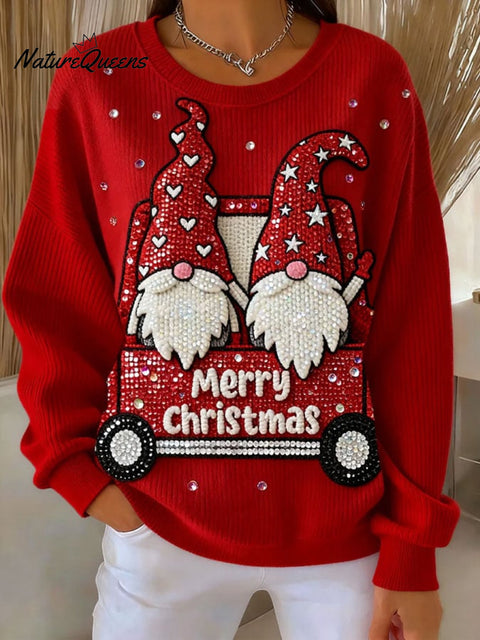 Women's Christmas Print Sweatshirt
