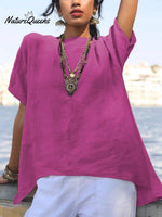 Solid Color A - Line Top Pink / S