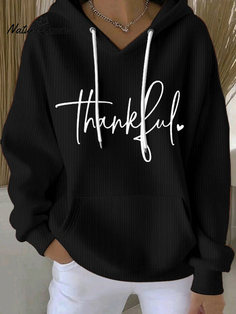 Women's Thanksgiving Blessing Printed Sweatshirt