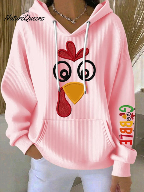 Women's Gobble Turkey Casual Sweatshirt