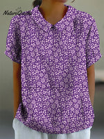 🔥Best Match🔥Women's Retro Floral Casual Shirt