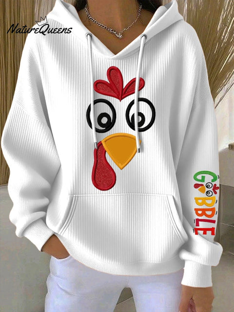 Women's Gobble Turkey Casual Sweatshirt